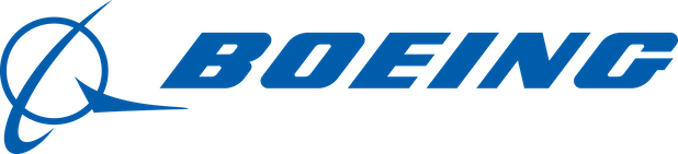Boeing logo blue