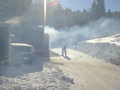 Snowmobile Smoke