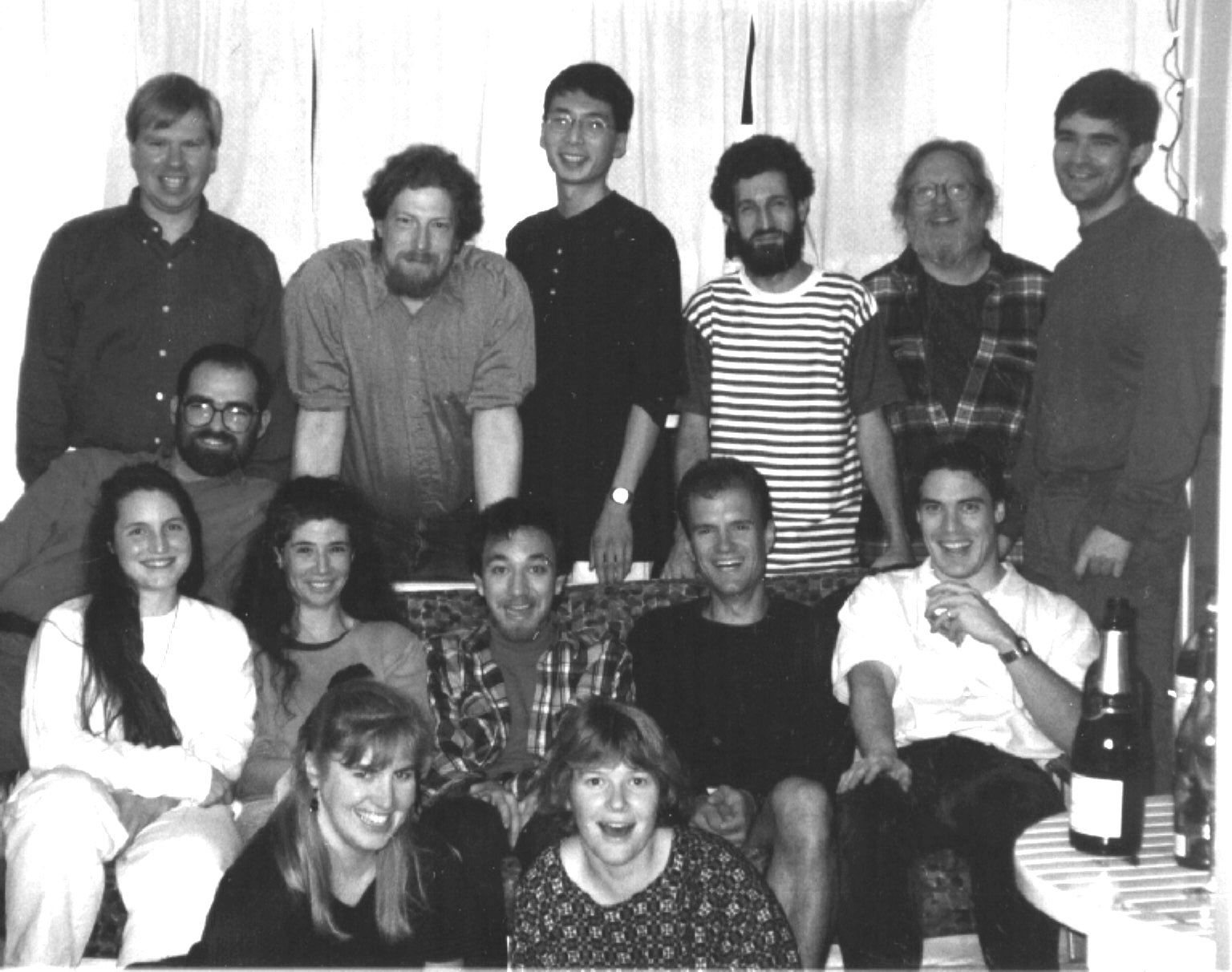 The Watermargin gang at Thanksgiving 1995