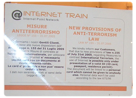 Florence Internet Sign