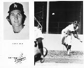 Thumbnail Pic of Black and White photo of Hough on the Dodgers
