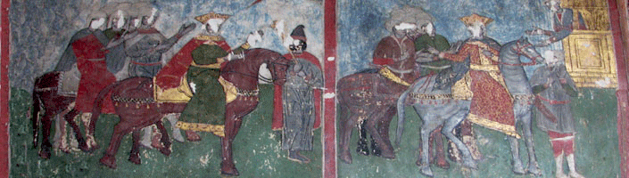 Medieval Fresco from Svetitskhoveli Cathedral