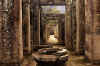 The colonnade of the Buddhist temple of
                        Bayon