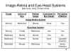 Image-Retina and Eye-Head Systems