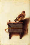 Carel Fabritius, "The Goldfinch" (1654)