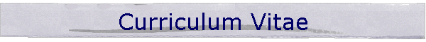 Curriculum Vitae