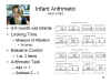 Infant Arithmetic