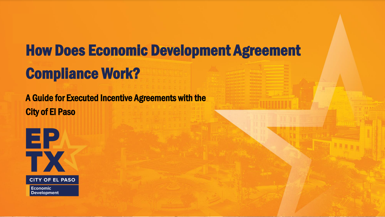 City of El Paso Economic Development Compliance Guide