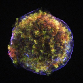 Chandra view of Tycho's SNR