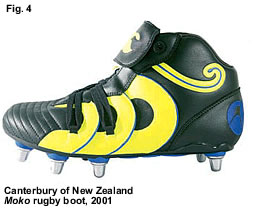 Canterbury of New Zealand, Moko rugby boot, 2001