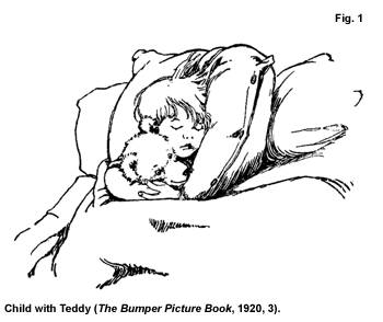 Child with Teddy (The Bumper Picture Book, 1920, 3).