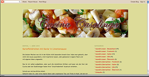 Homepage of Nathalie's 'Cucina Casalinga' blog: http://cucina-casalinga.blogspot.com/