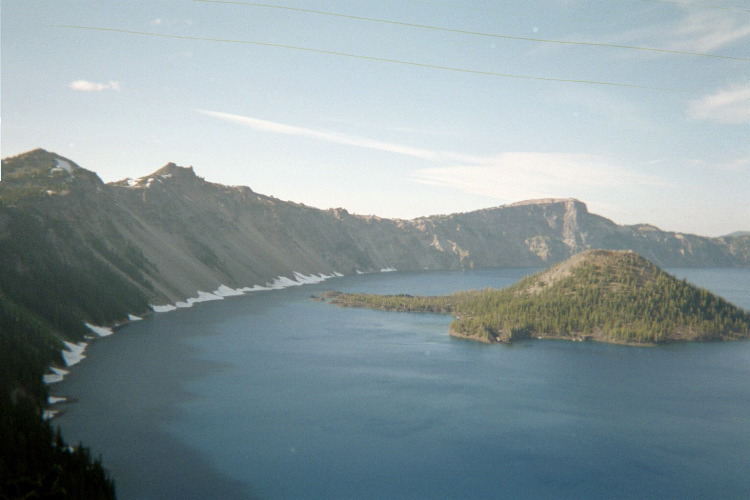First View of Crater Lake