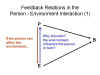Feedback
              Relations in the Person - Environment Interaction (1)