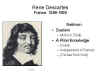 Rene
              Descartes (1596-1650)