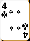4 of
                clubs