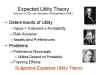 Expected Utility Theory