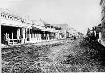 Anaheim (west on 
Center St. from Los Angeles St., 1880 (55.3KB); From Anaheim Public Library