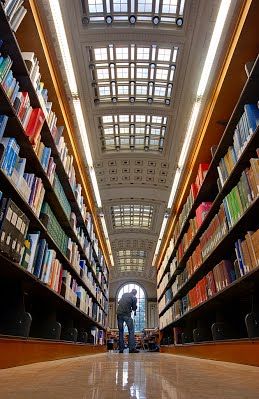 Inside Bancroft Library at UC Berkeley