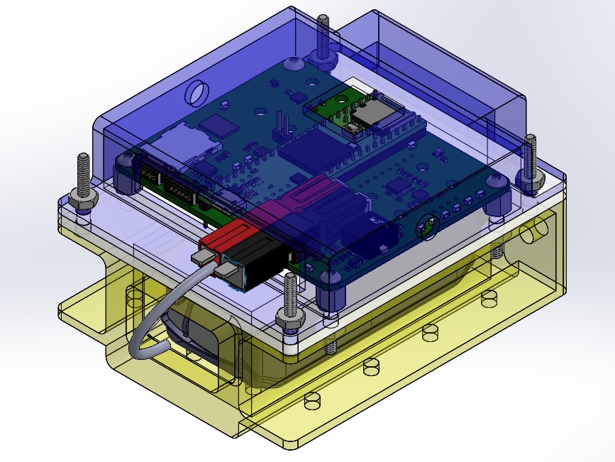 IRIS v2 integrated payload CAD