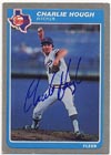 Thumbnail of autographed 1985 Fleer Charlie Hough Card